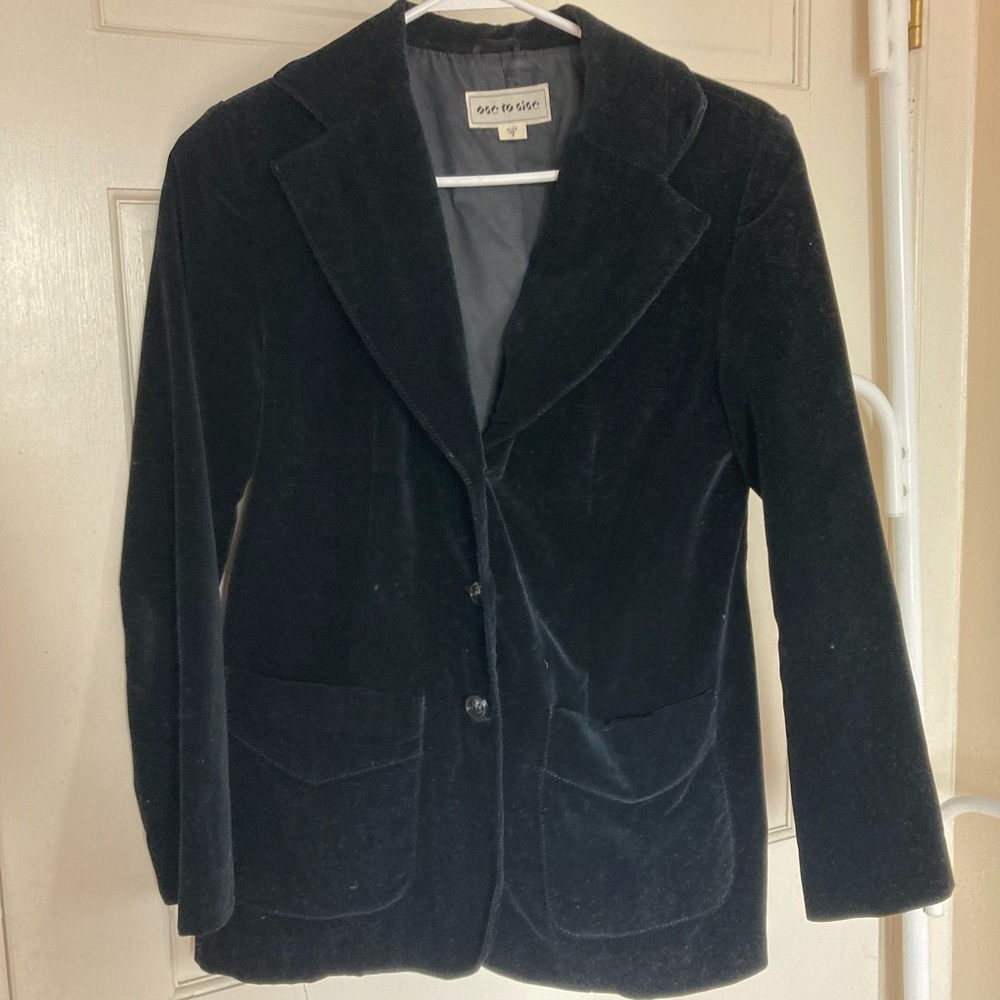 Black Velvet Jacket